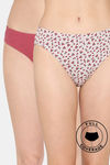Rosaline Radiant Dream Medium Rise Full Coverage Bikini Panty (Pack of 2) - Multicolor — thumbnail 1